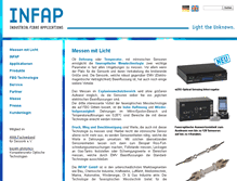 Tablet Screenshot of infap.de